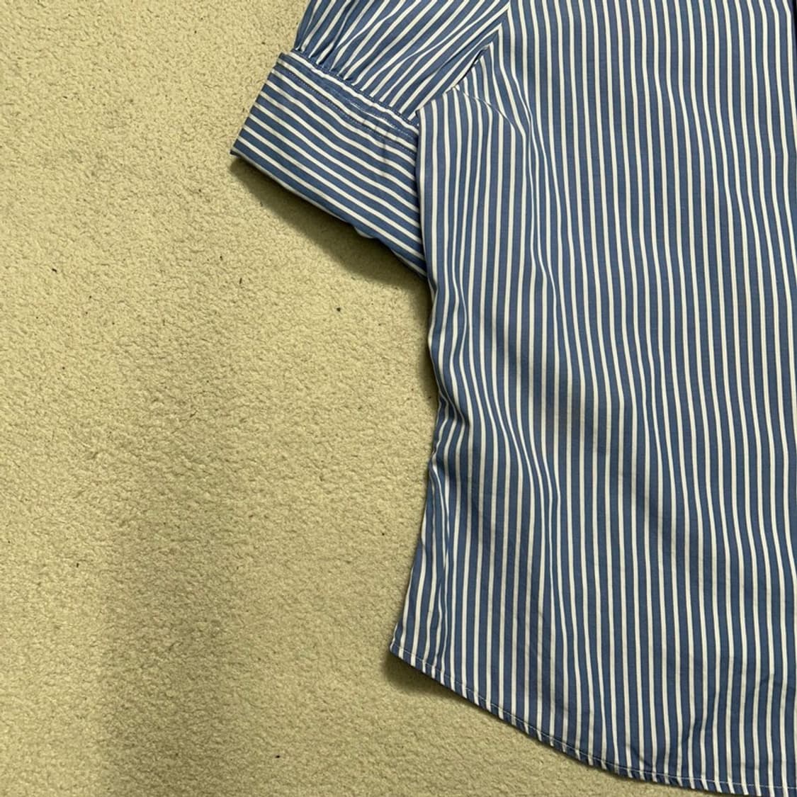 폴로랄프로렌 스포트 블루 스트라이프 반팔 블라우스 95 상품이미지3