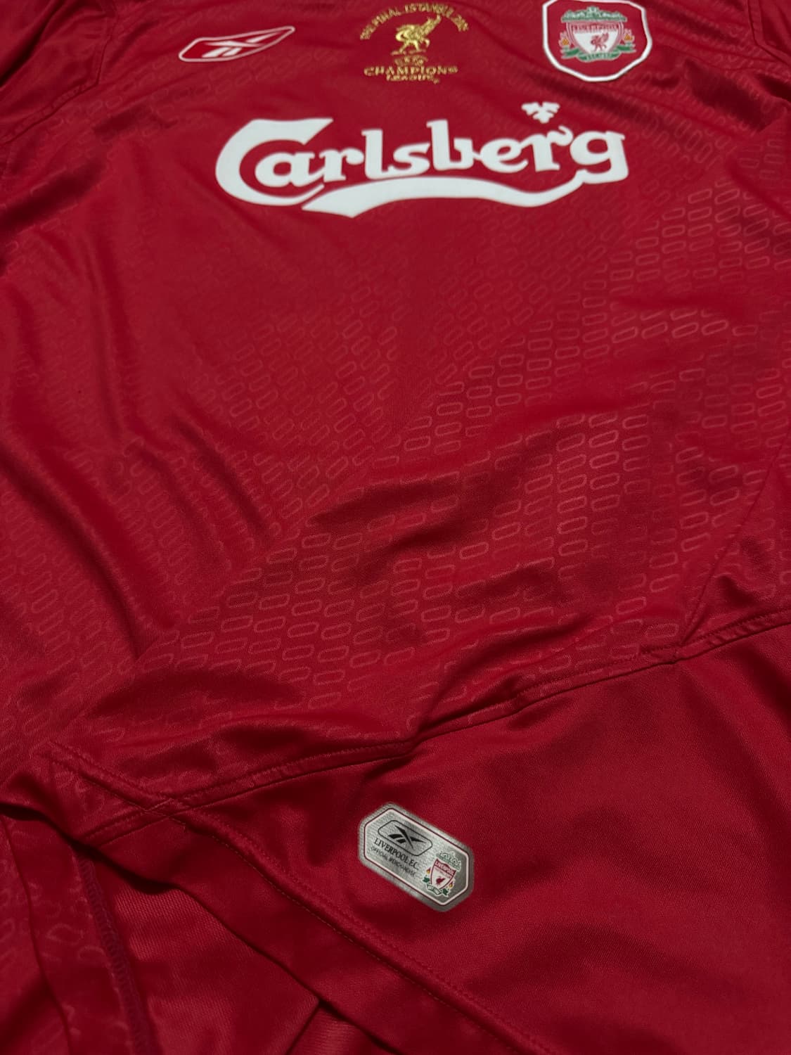UCL 2005년 이스탄불 결승전 리버풀 홈 유니폼 상품이미지10