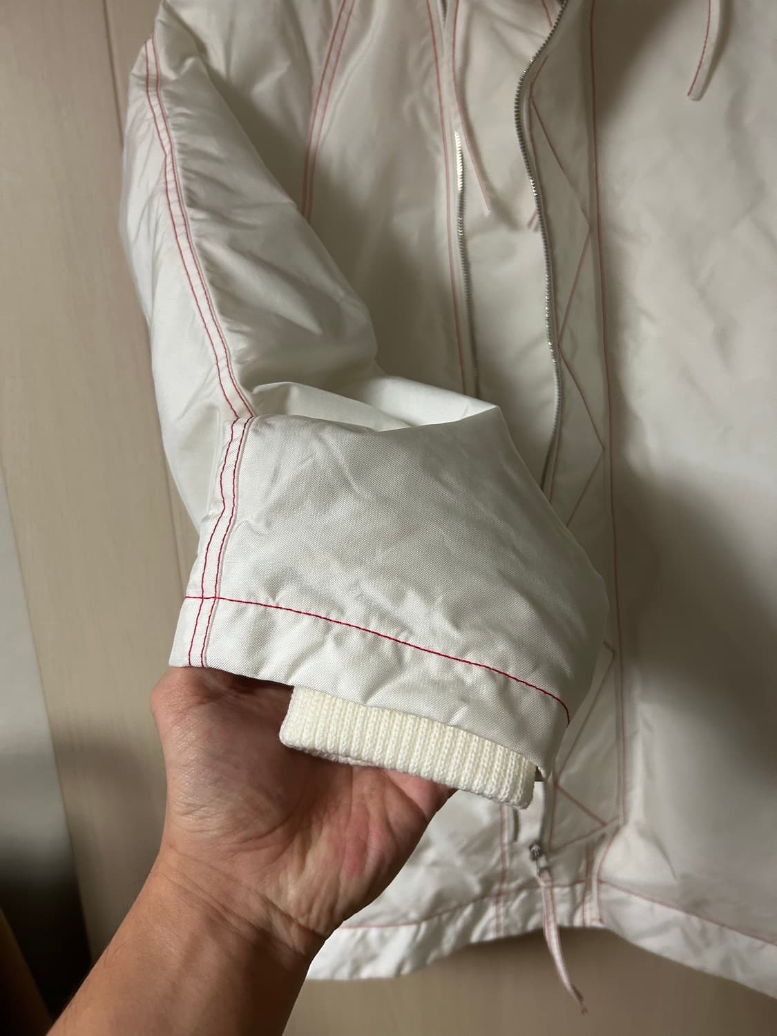 강혁 23FW 에어백 더블 지퍼 구스다운 파카 패딩 상품이미지5