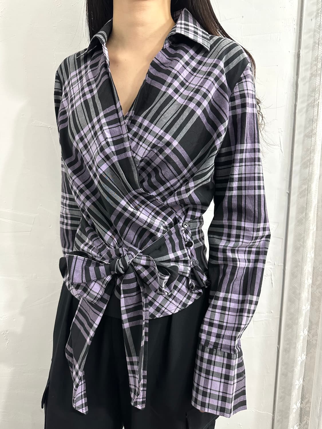 nara camicie check shirt  상품이미지1