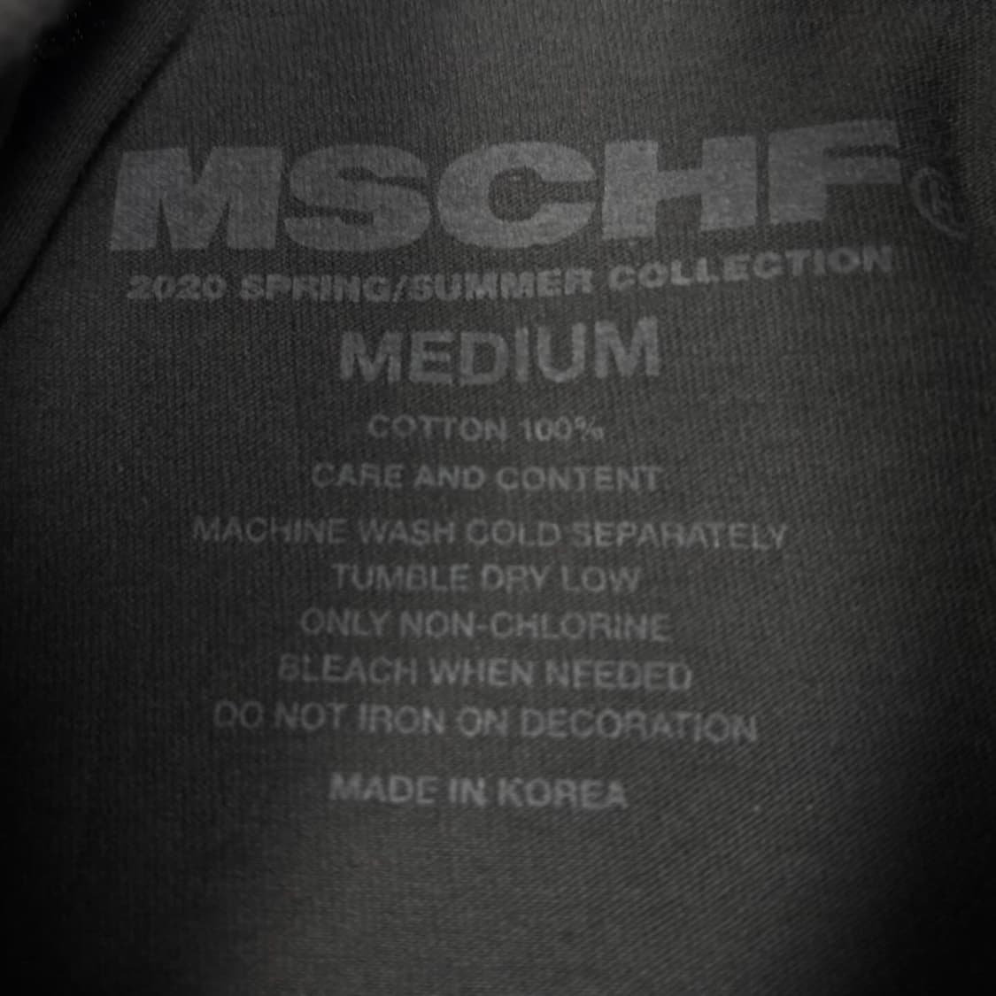 미스치프 차콜 반팔티 상품이미지3