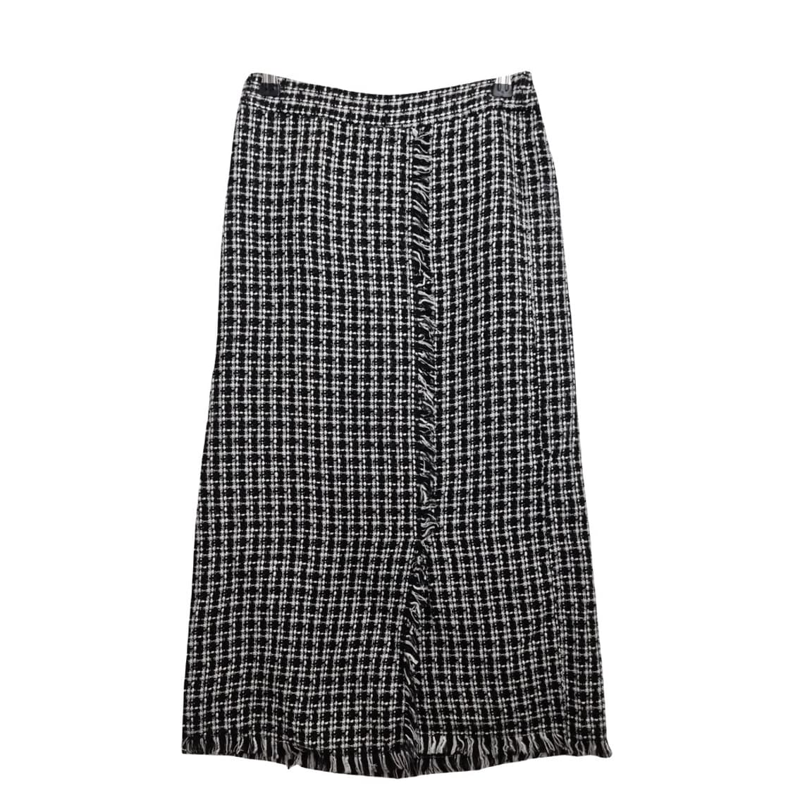JPN 블랙 트위드 롱스커트  상품이미지1