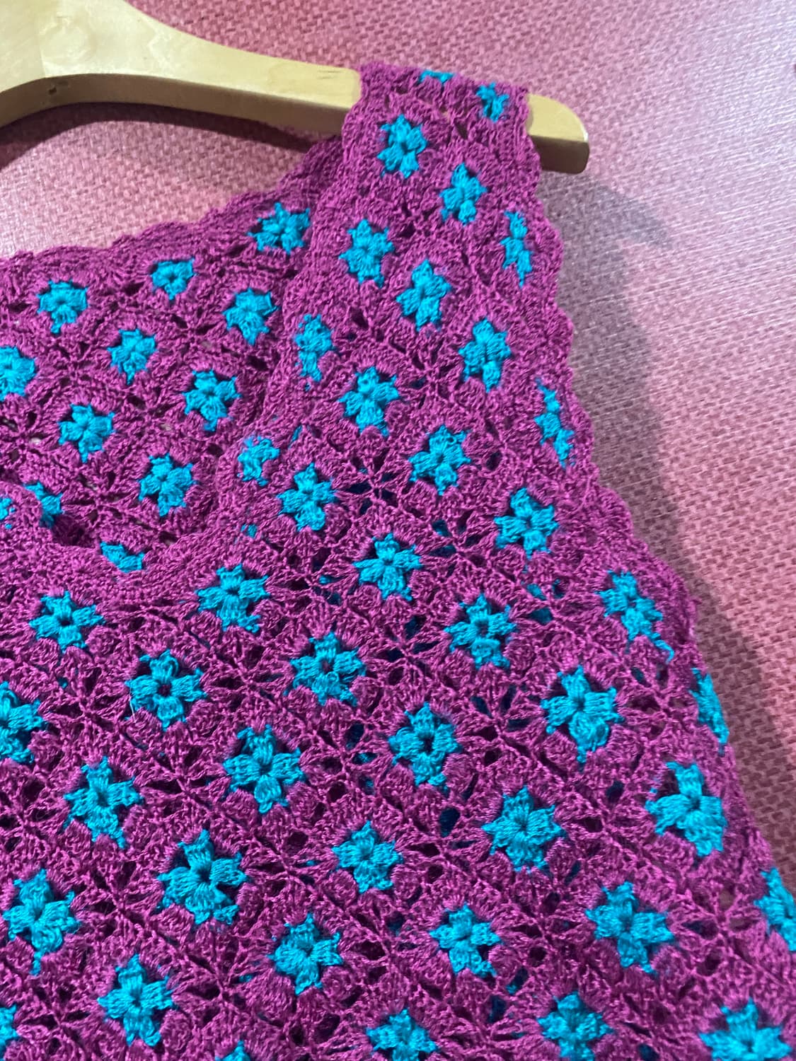 수제 뜨개 니트 조끼 상품이미지2