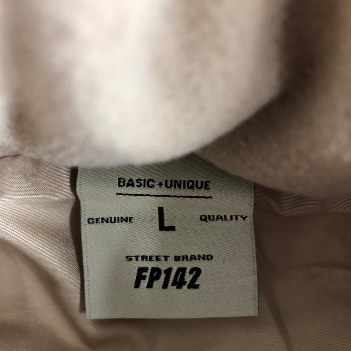 새상품 FP142 3M 패딩 L 상품이미지2