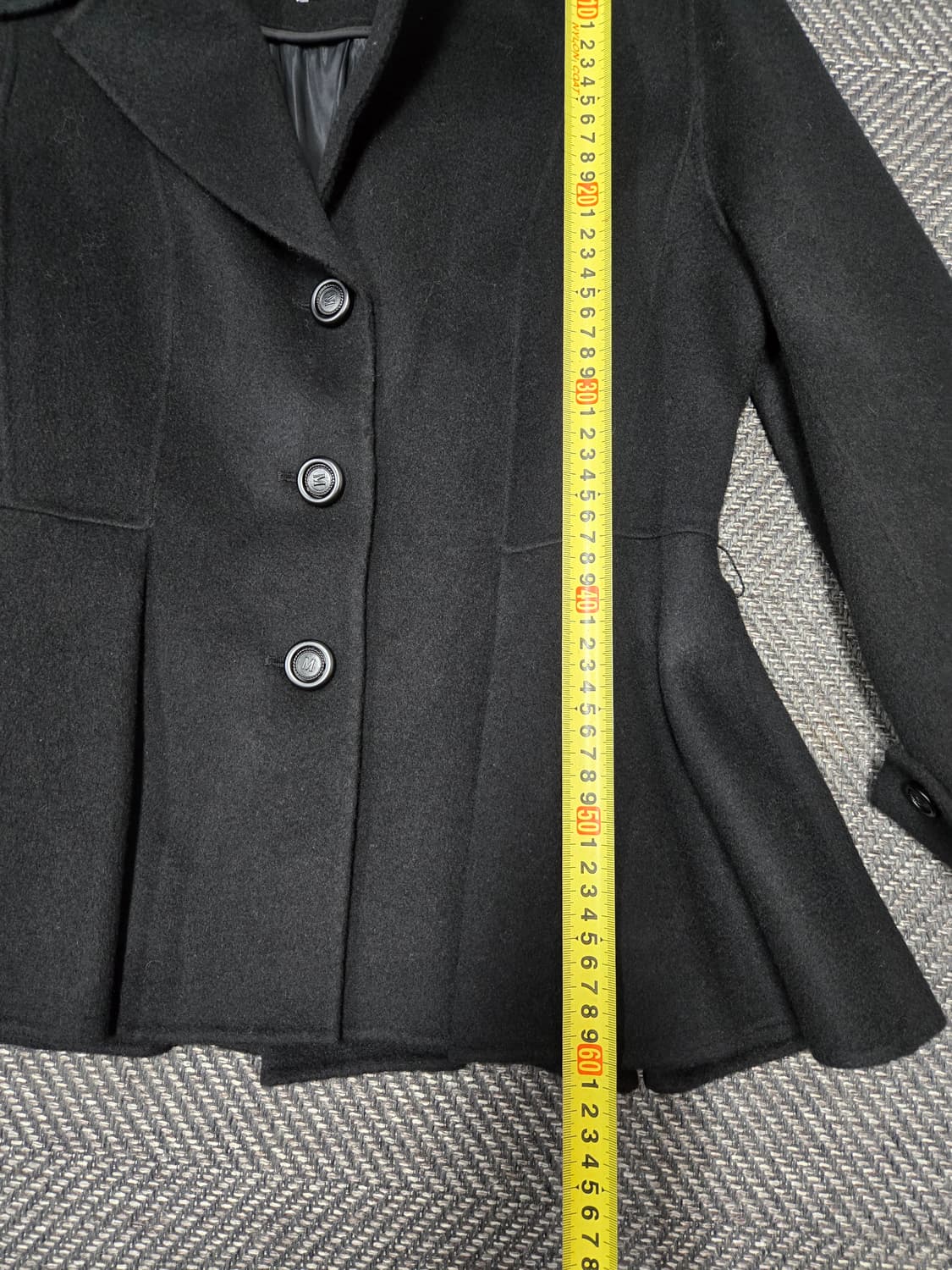 미샤 MICHAA 모52% 캐시미어48% 자켓 상품이미지9