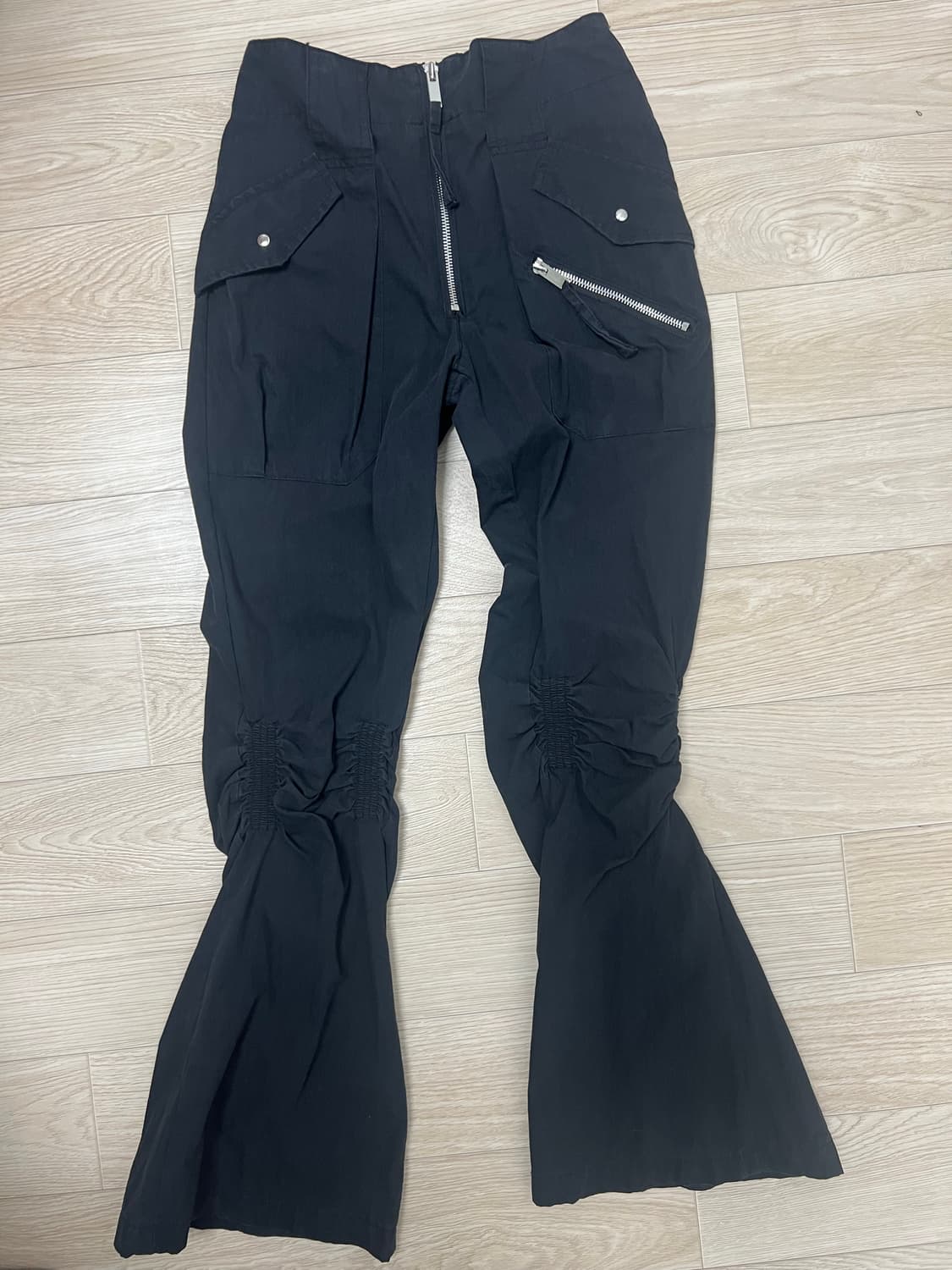 나체 exposure zip detail pants 바지 팬츠 블랙 상품이미지7