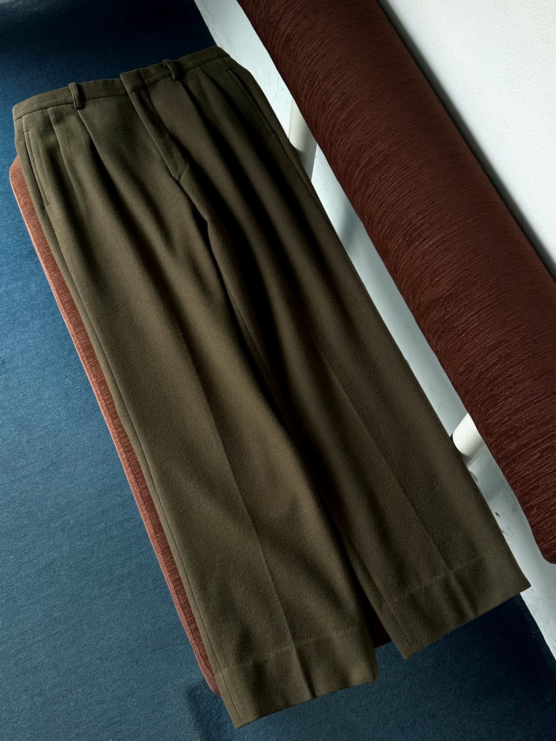  2 pleats wool flannel slacks 상품이미지7