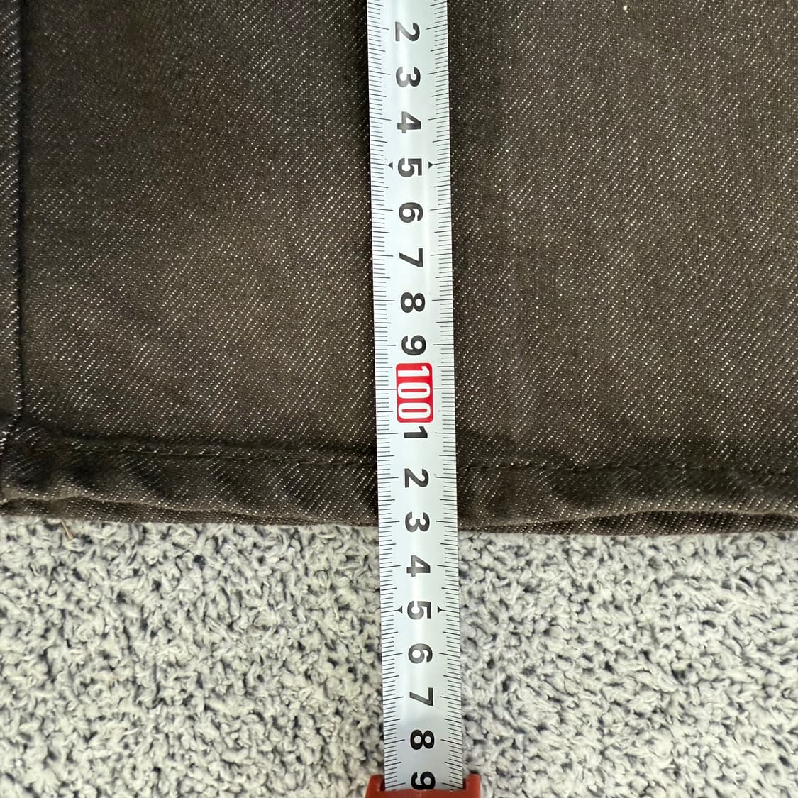 [L] NonBlack 브라운 데님팬츠 0109T1 상품이미지8