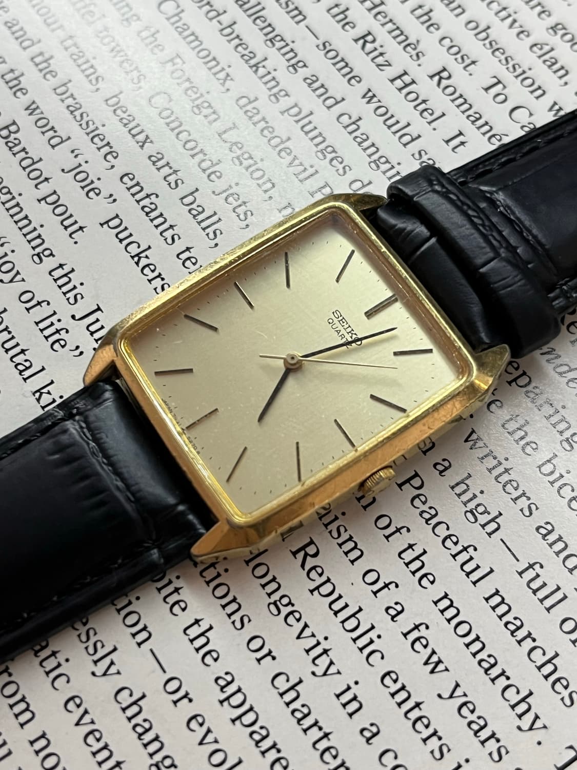 세이코 쿼츠 7431-5210 빈티지 드레스 워치 상품이미지2