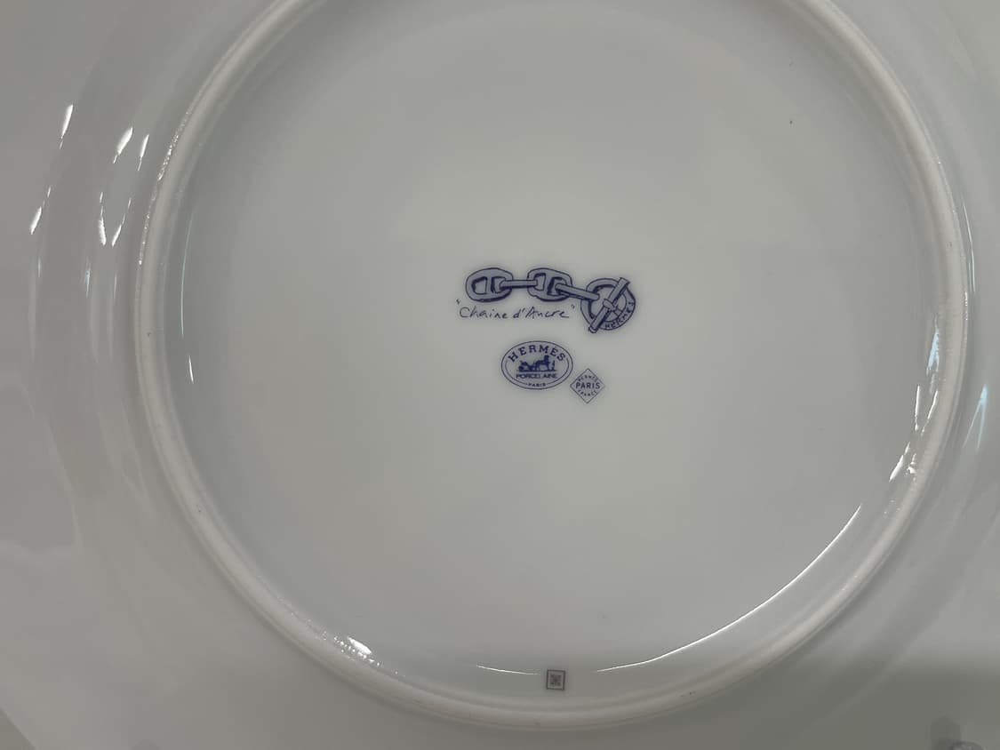에르메스 샹달 블루 플레이트 1P HERMES 상품이미지6