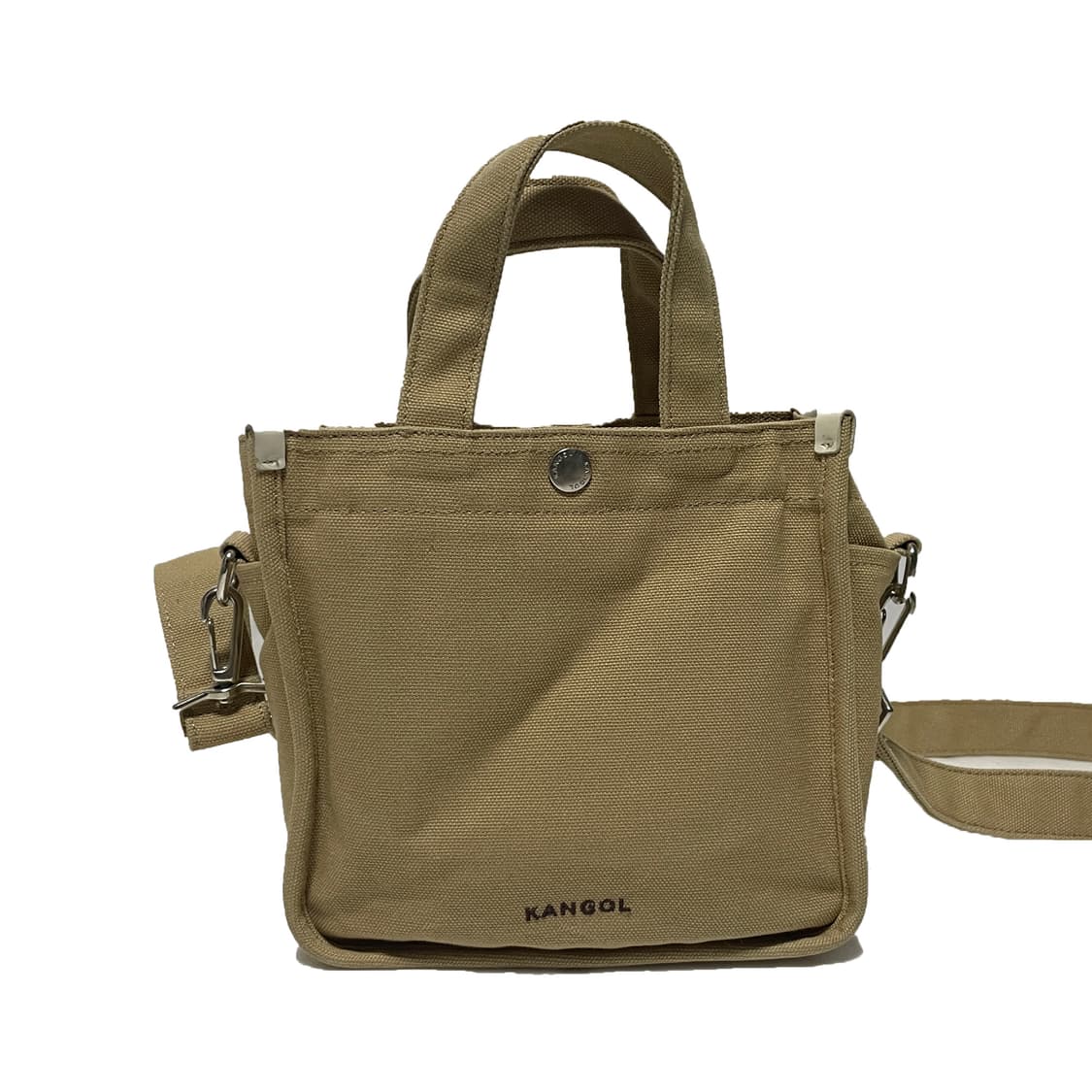 캉골 베이지 캔버스 토트 크로스백 상품이미지3