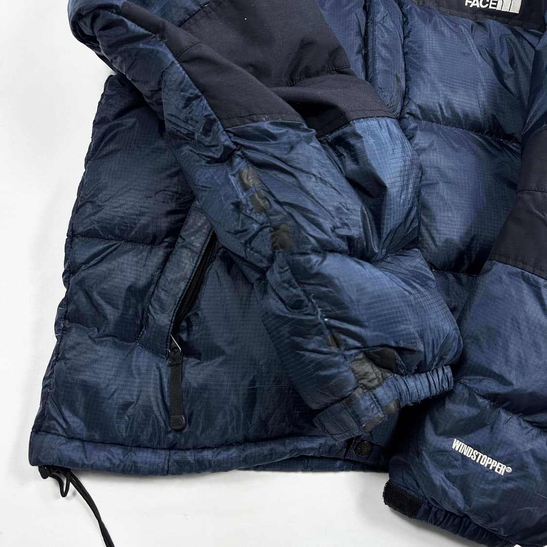 노스페이스 윈드스토퍼 드롭 네이비 패딩 점퍼 (M) 상품이미지6