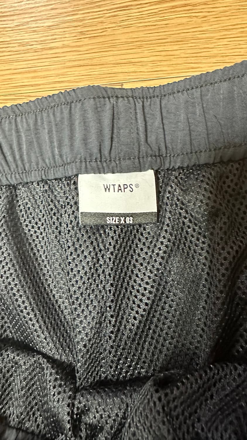 3) 더블탭스 wtaps 나일론 트랙 카고 조거 팬츠 블랙 바지 상품이미지10