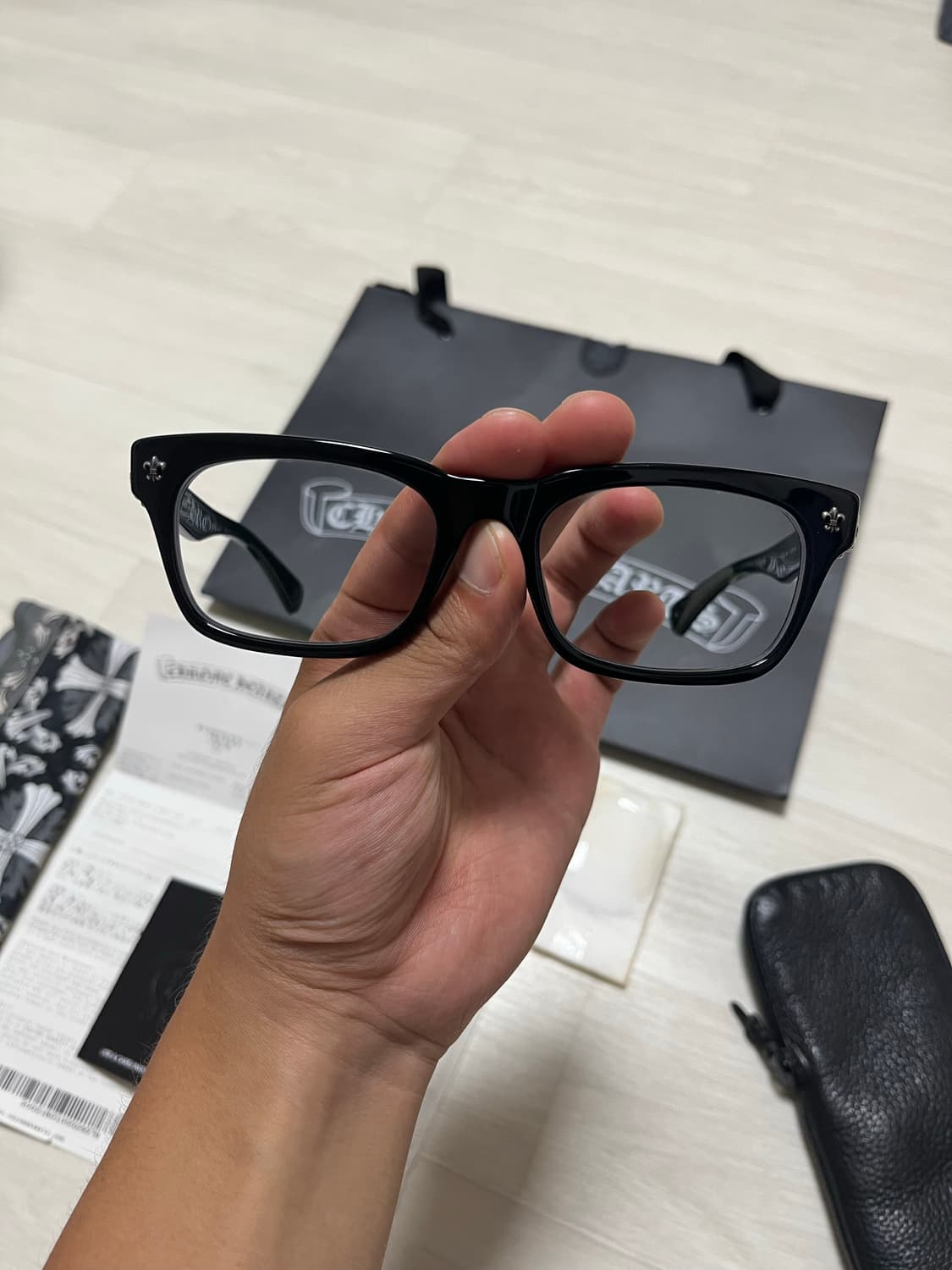 크롬하츠 지티아니 블랙x실버 Chrome Hearts Gittin Any 상품이미지2