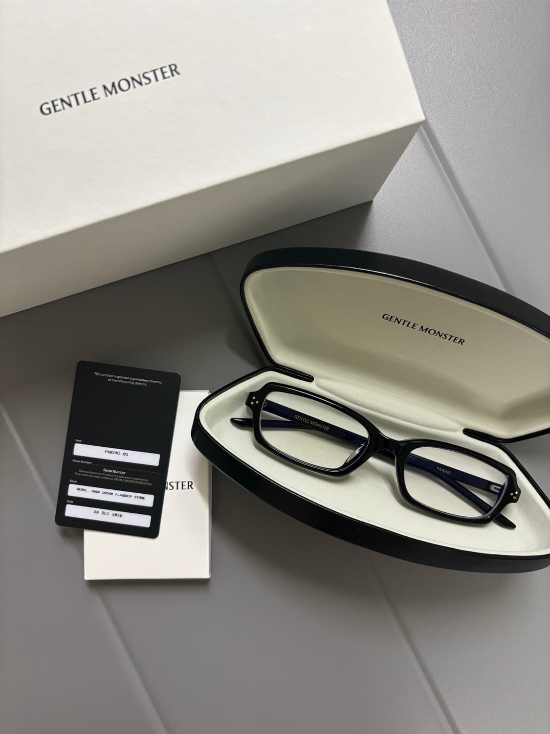 (os) 젠틀몬스터 파니니 안경 카리나 착용 상품이미지3