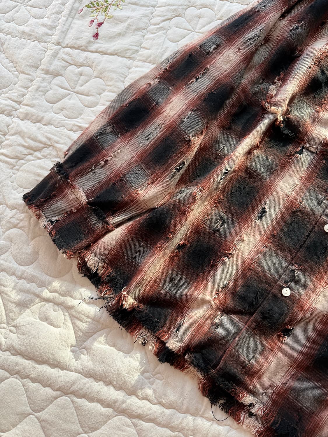 당케숀 일본매장신상 디스트레스 셔츠자켓 (해외에서도 라스트피스‼️) 상품이미지3