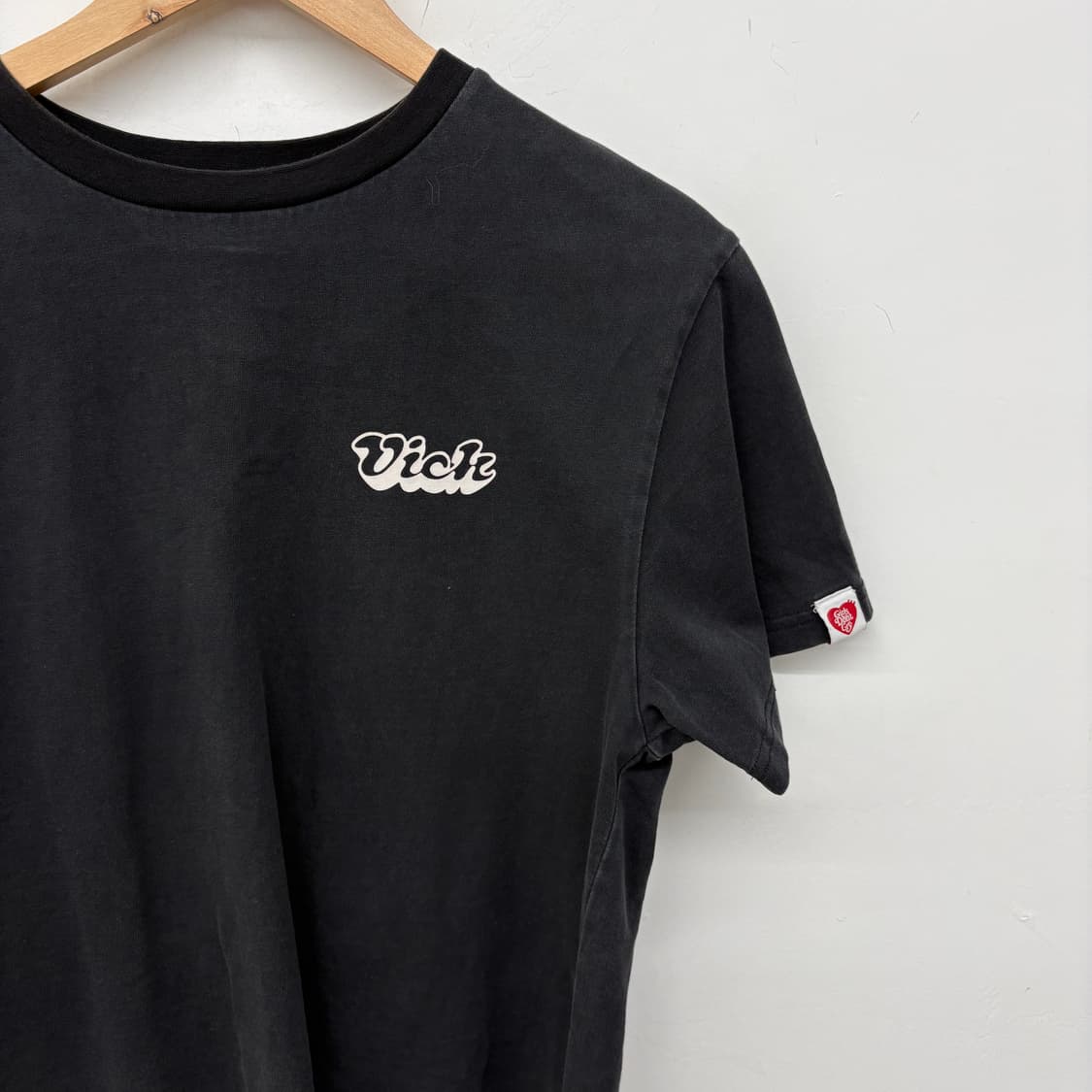 휴먼메이드 블랙 빈티지 반팔 티셔츠 여성M 상품이미지2