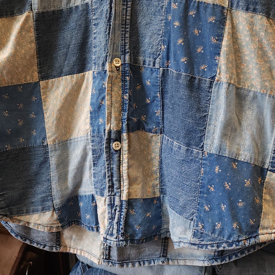 폴로 랄프로렌 여성용 플라워 컨트리 패치워크 셔츠 6 상품이미지8