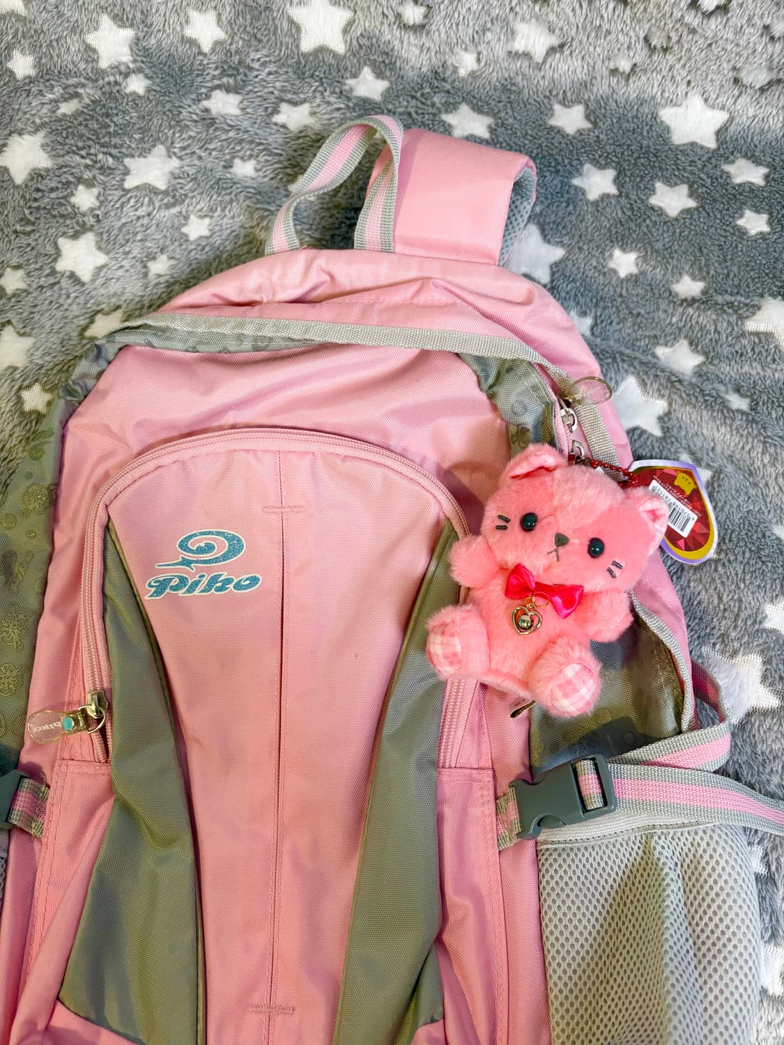 레어템! piko 피코 핑크 백팩 가방 빈티지y2k 히메갸루 모리걸  상품이미지2