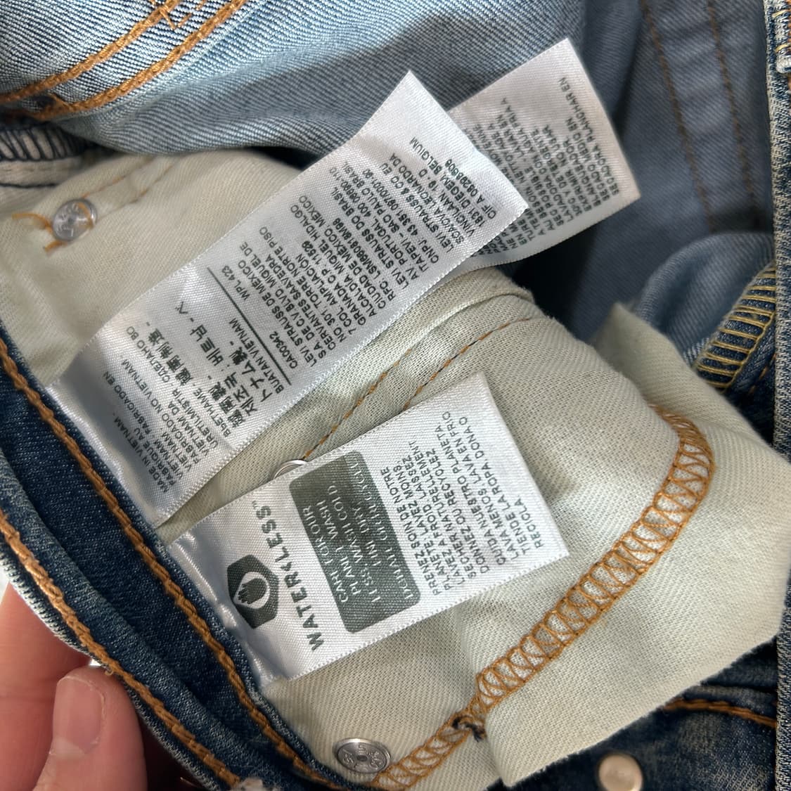 리바이스 데님팬츠 505 30 상품이미지4