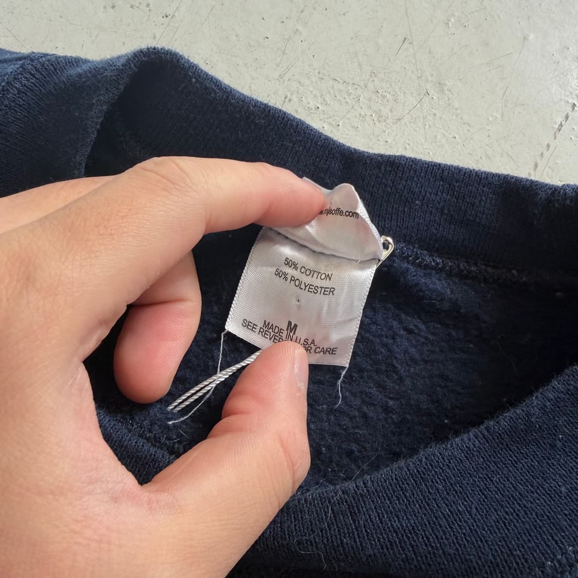 US NAVY USA OG 빈티지 스웻셔츠 M 상품이미지6