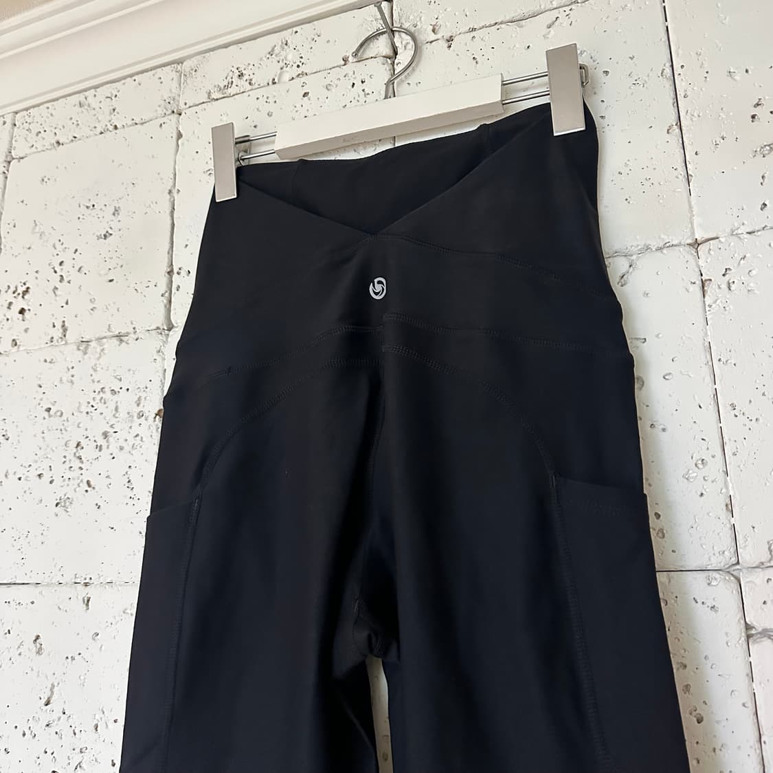 새상품 우먼S 버블라임 레깅스 블랙 상품이미지2