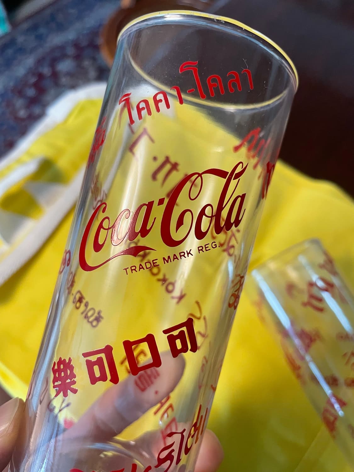 코카콜라 글로벌 로고 멀티 글라스 (2pcs 세트) 상품이미지1