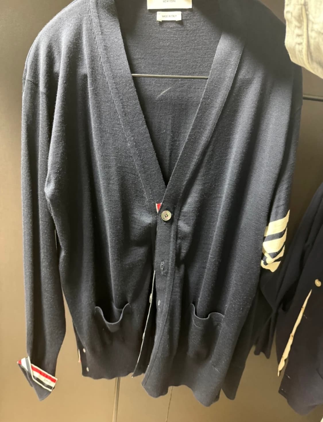 톰브라운 네이비 가디건 5사이즈  상품이미지1