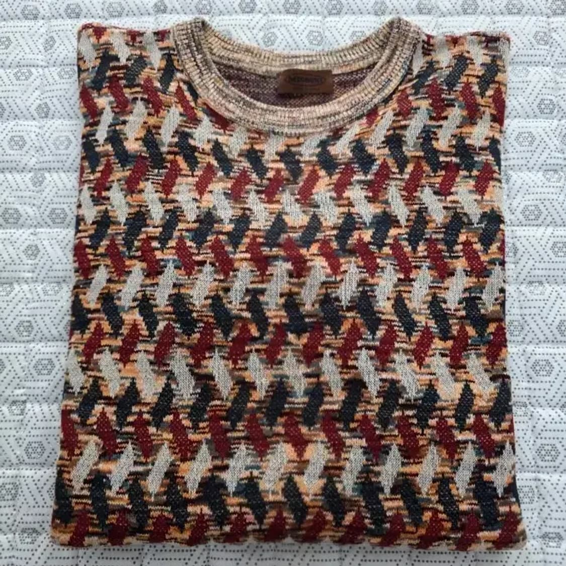 미쏘니 패턴 니트~77 상품이미지7