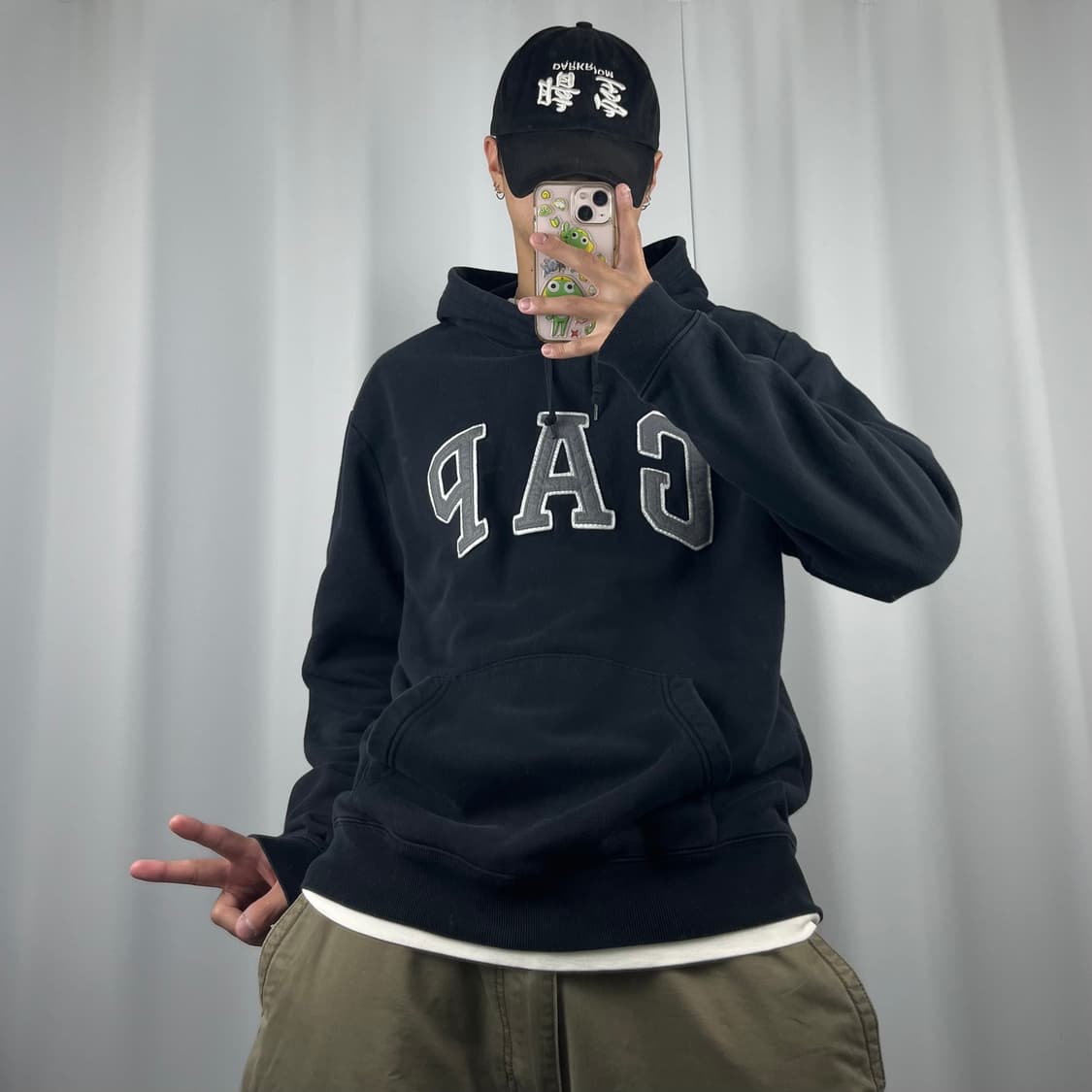 <갭 패치 로고 후드티> No.1300 상품이미지2