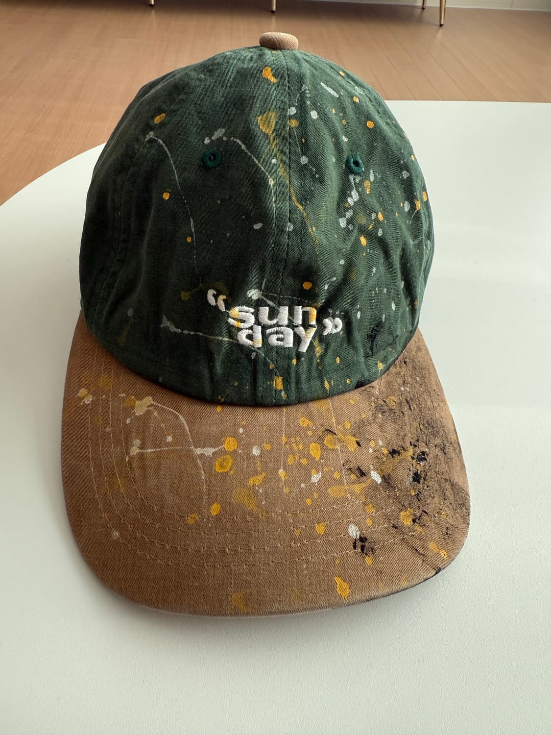 빈티지 페인팅 선데이 캡 상품이미지1