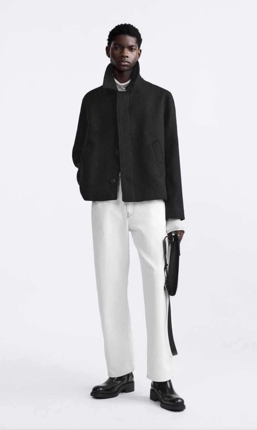 자라 울블렌드 자켓 xl 상품이미지1