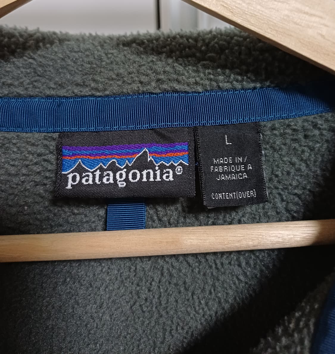 🇯🇲 [M-L] 파타고니아 올드 신칠라 스냅티 - 그레이 / 퍼플 상품이미지4
