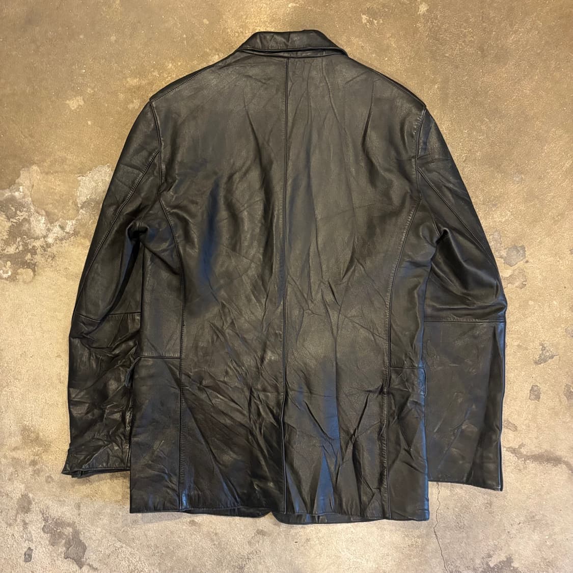 꼼샤이즘 레더 자켓 상품이미지2