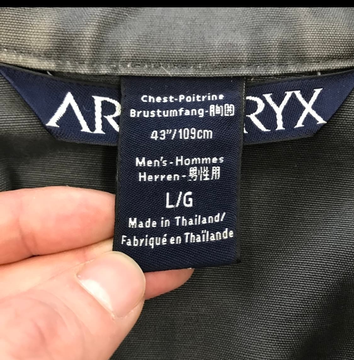 아크테릭스 올드 캔버스 워크집업자켓 105 상품이미지5