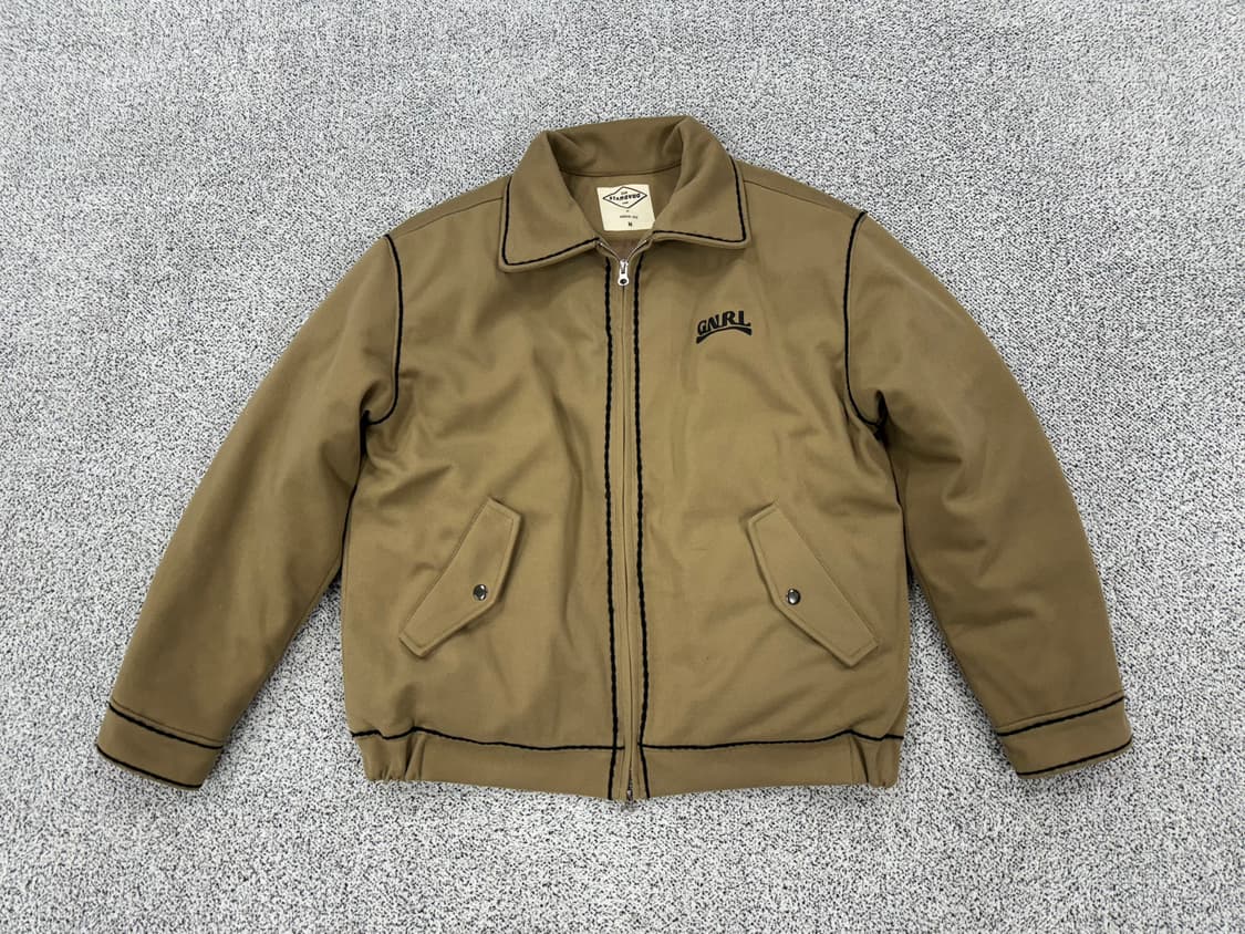 제네럴아이디어 스티치 다운 트러커자켓 상품이미지1