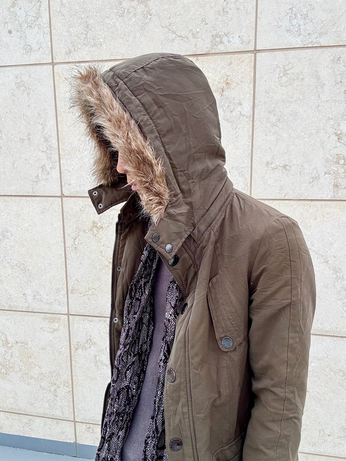 “Vintage” Y2K Grunge Mood Fur Jacket 상품이미지9
