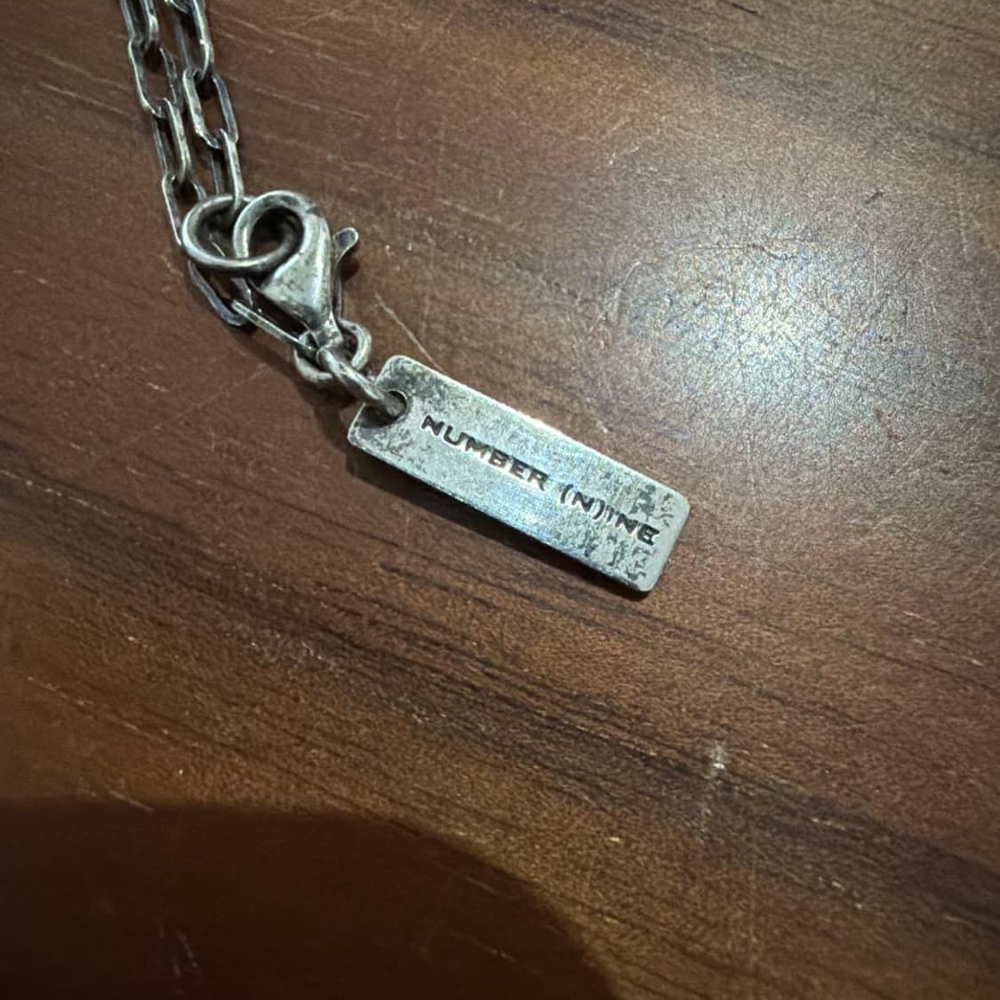 00AW 넘버나인 엑스트라 헤비 엠블럼 실버 925 목걸이 상품이미지5