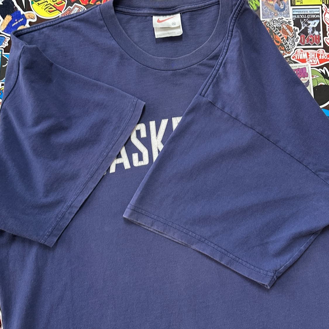 90s 나이키 바스켓볼 페이디드 빈티지 티셔츠 XL 상품이미지4