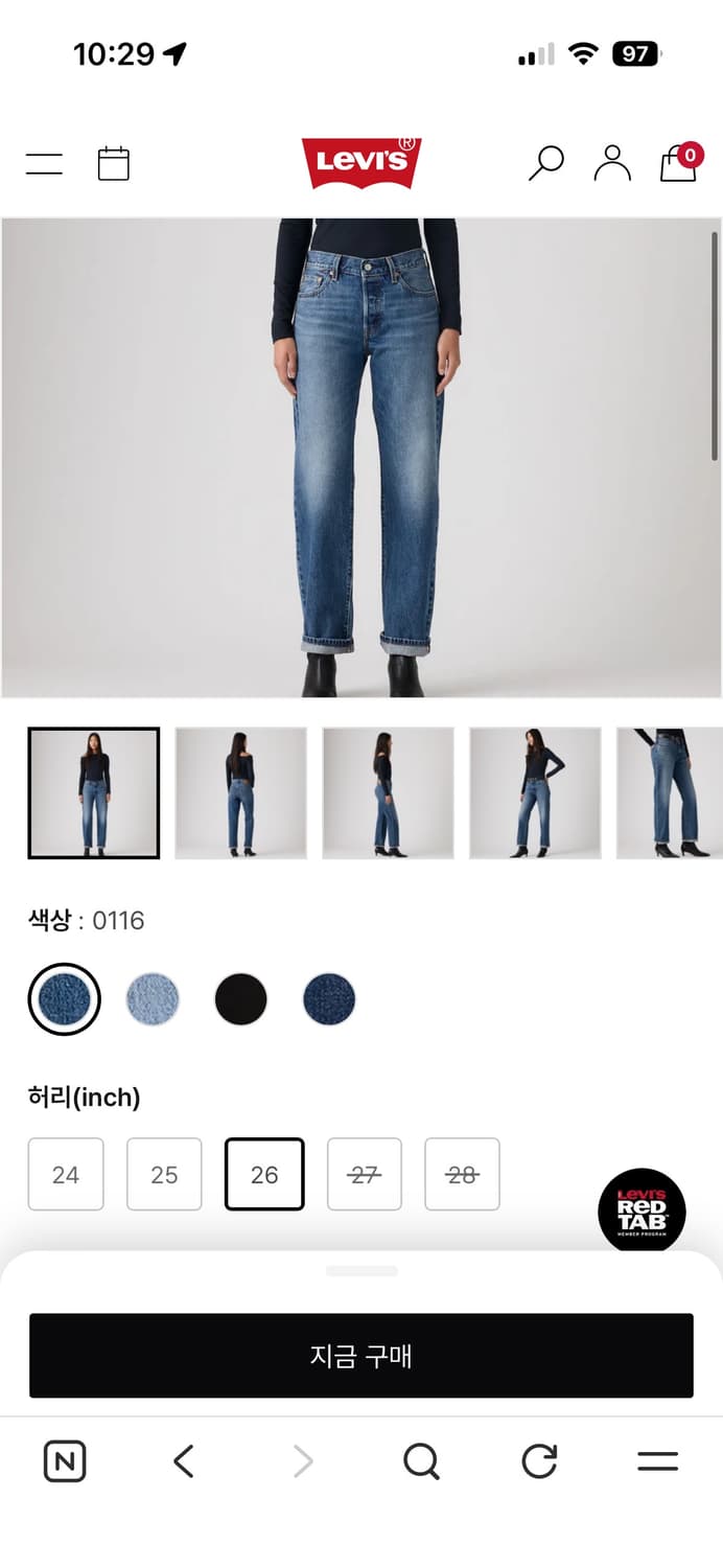 501® '90S 셀비지 진 상품이미지1