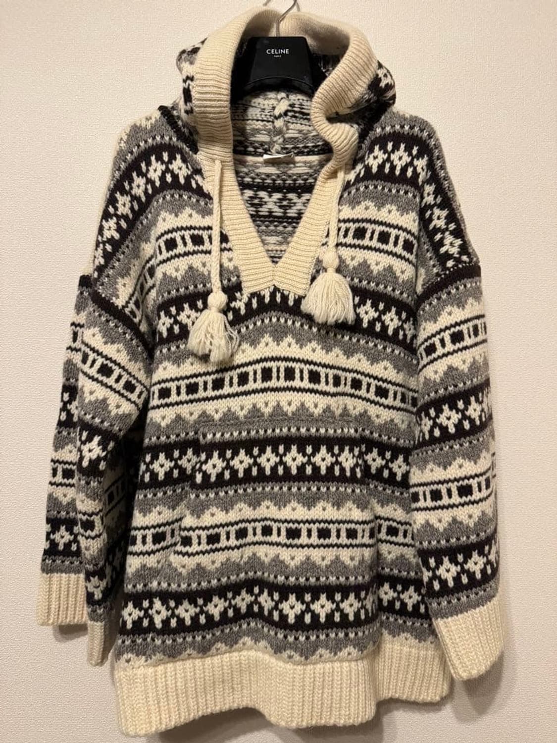 [NCT 도영님 착용] 셀린느 21AW 셰틀랜드 바하 스웨터 상품이미지6