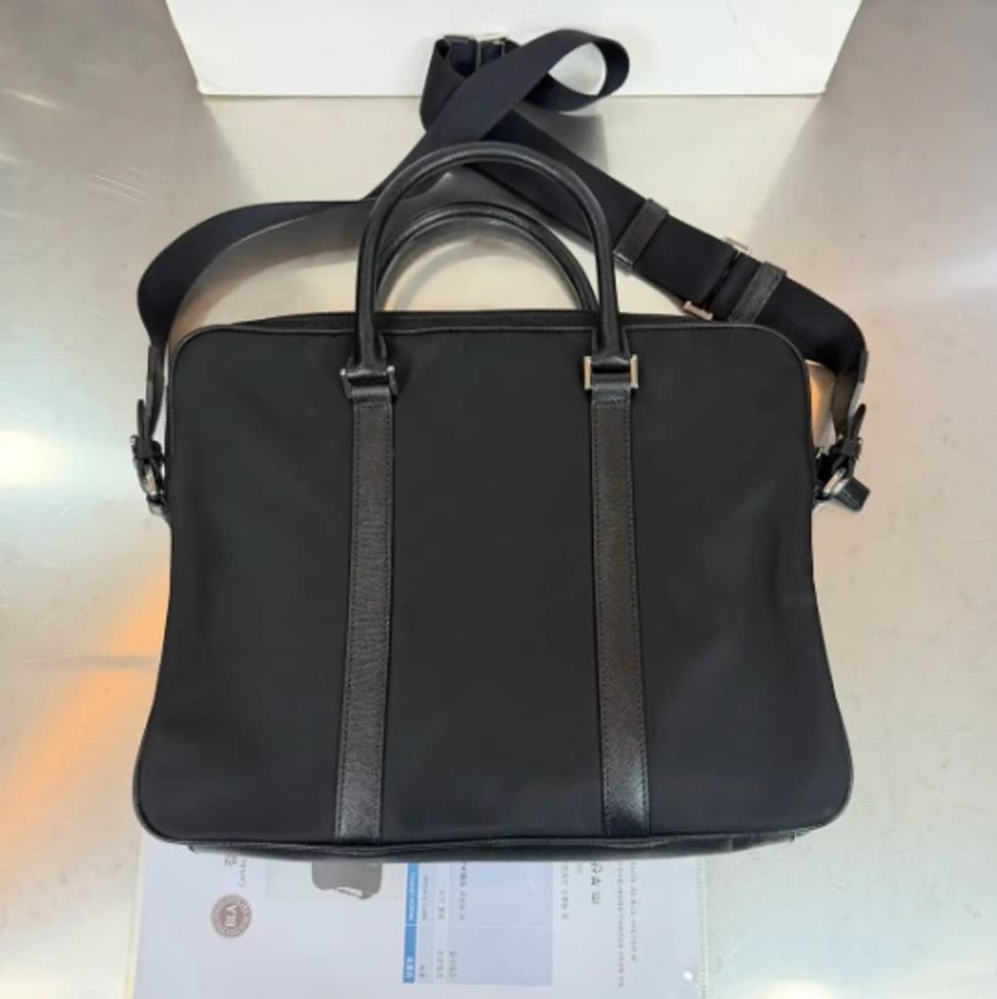 [정품] 프라다 나일론 사피아노 브리프케이스 비지니스백 상품이미지3