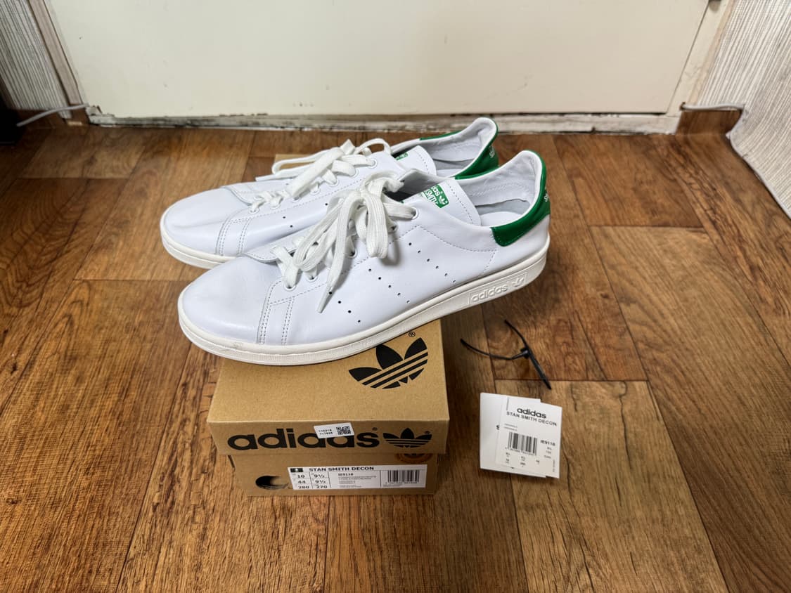 [280] 아디다스 스탠스미스 데콘 화이트 그린 새상품 상품이미지1