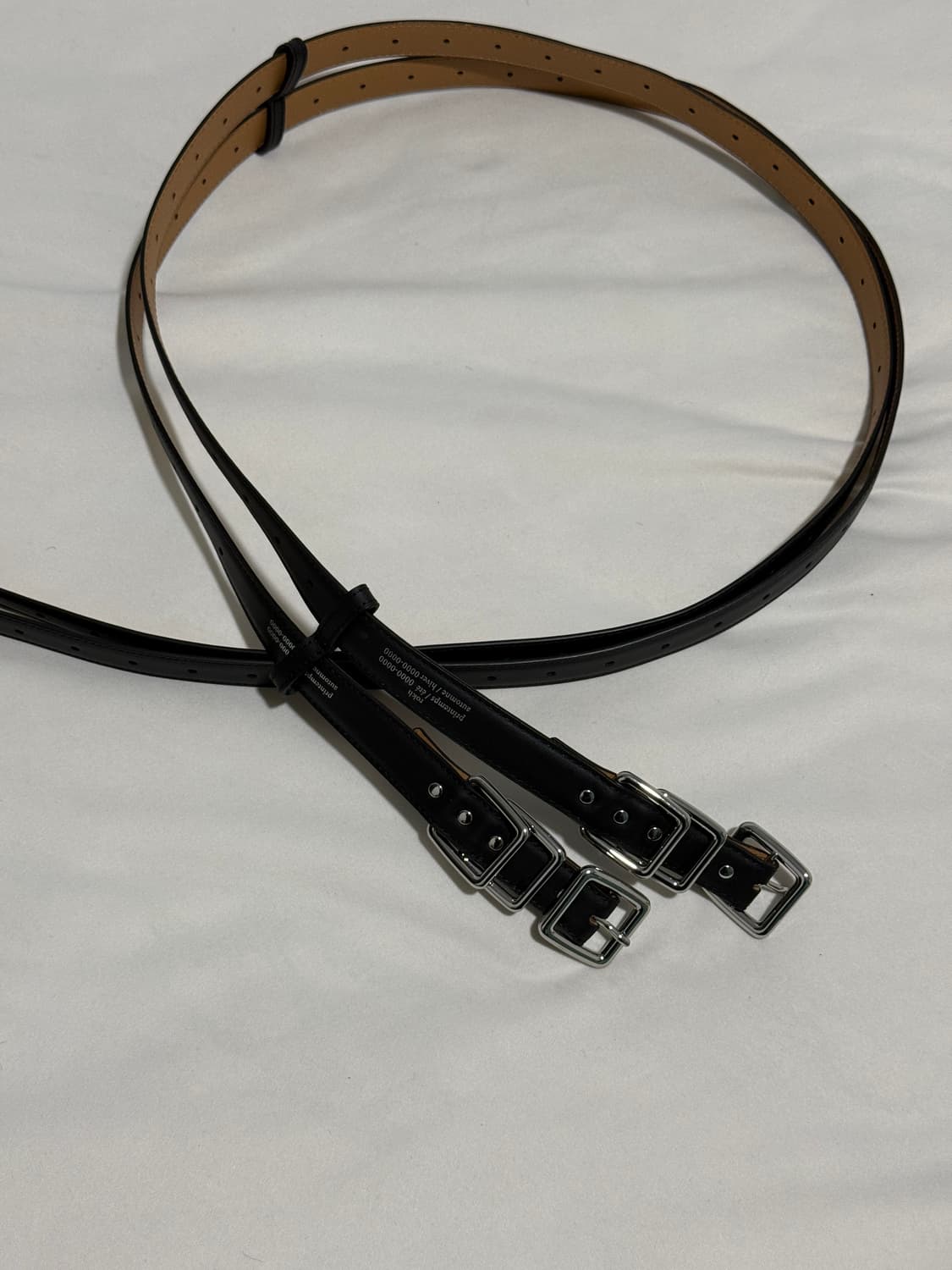 Hm X Rokh 레더 더블 벨트 상품이미지2