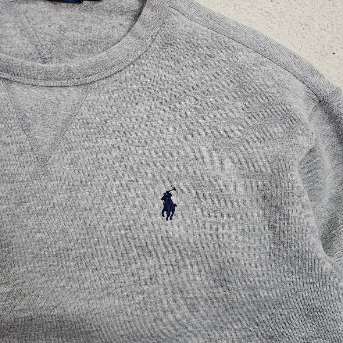 폴로 랄프 로렌 맨투맨 L 그레이 상품이미지2
