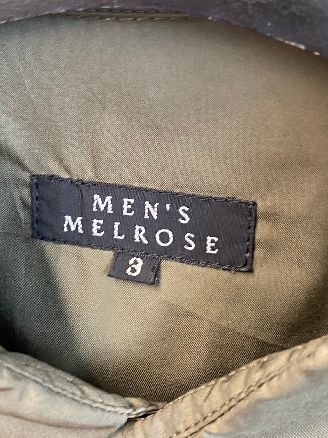 MEN'S MELROSE 카키 패딩드 셔츠(M-L) 상품이미지6