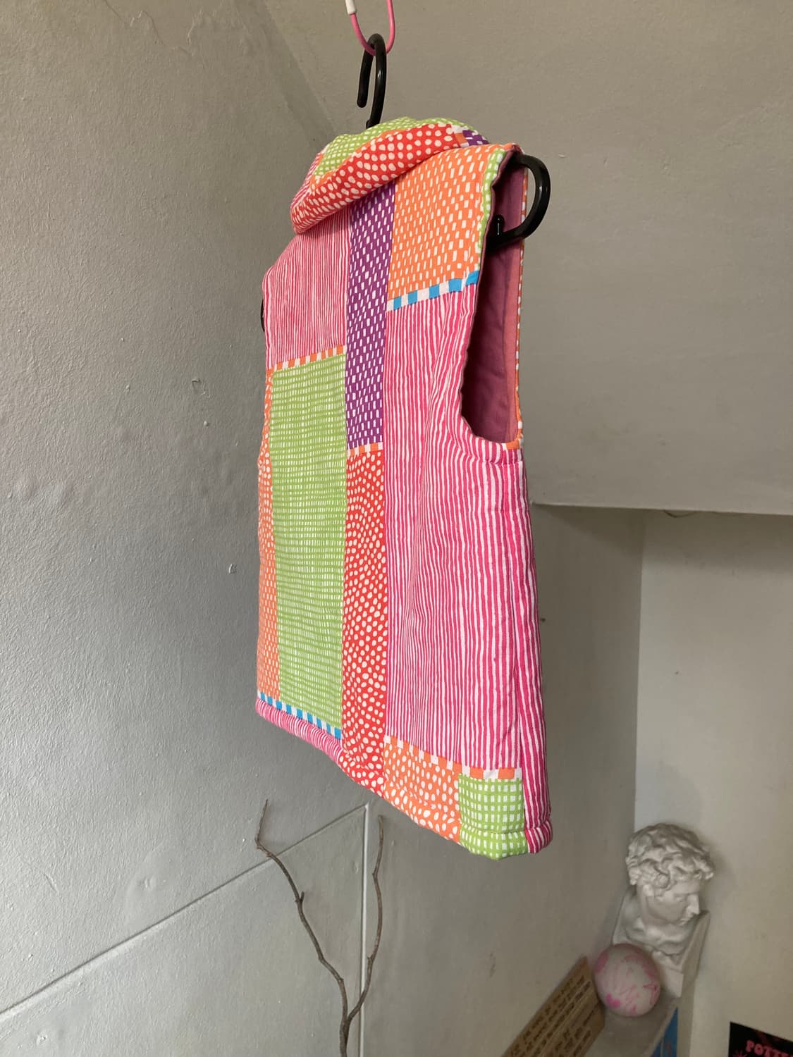 *KIDS* 패턴 패딩 베스트 상품이미지7