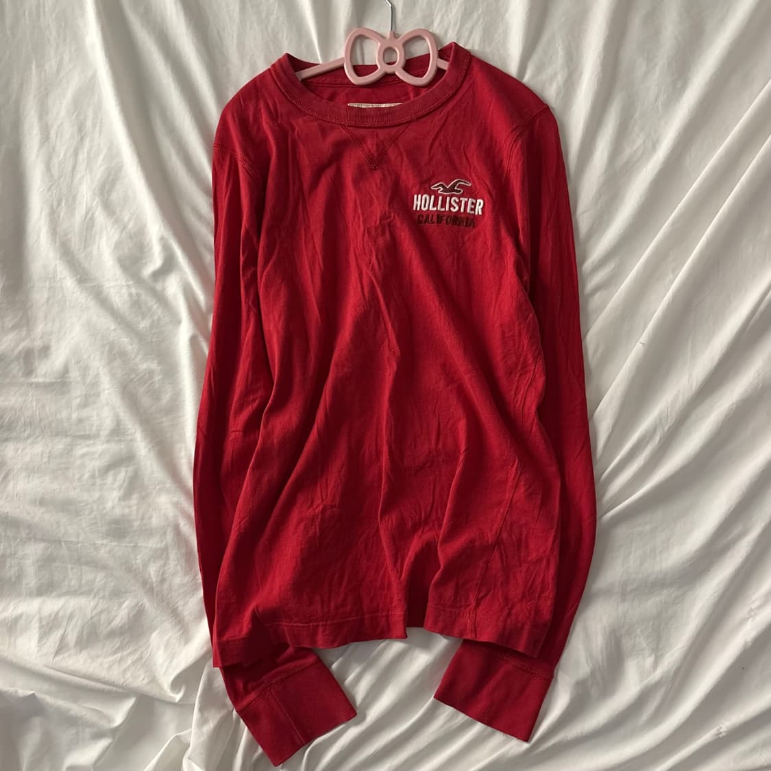 홀리스터 레드 롱슬리브 상품이미지2