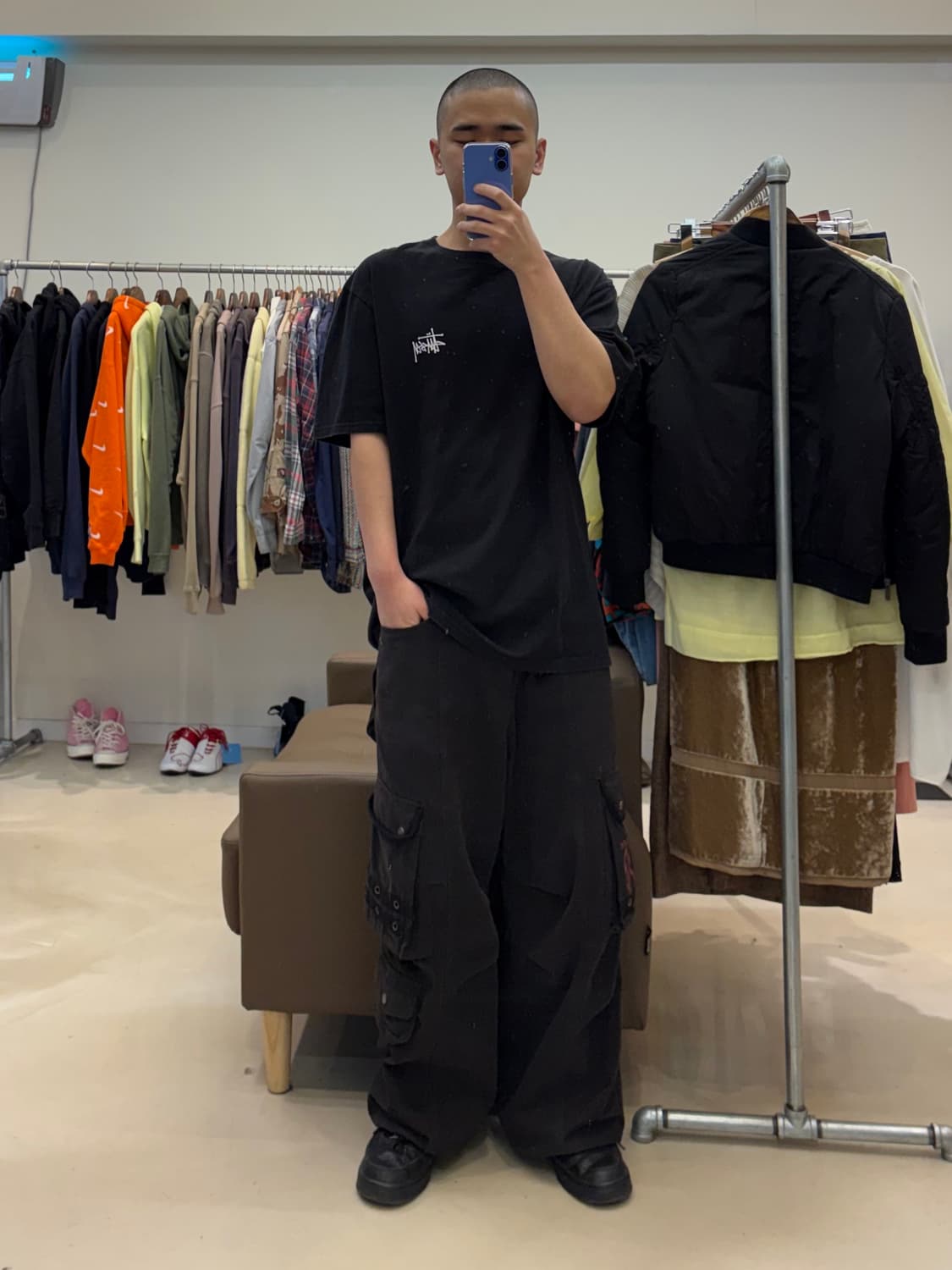 스투시 베이직 로고 티셔츠  상품이미지8