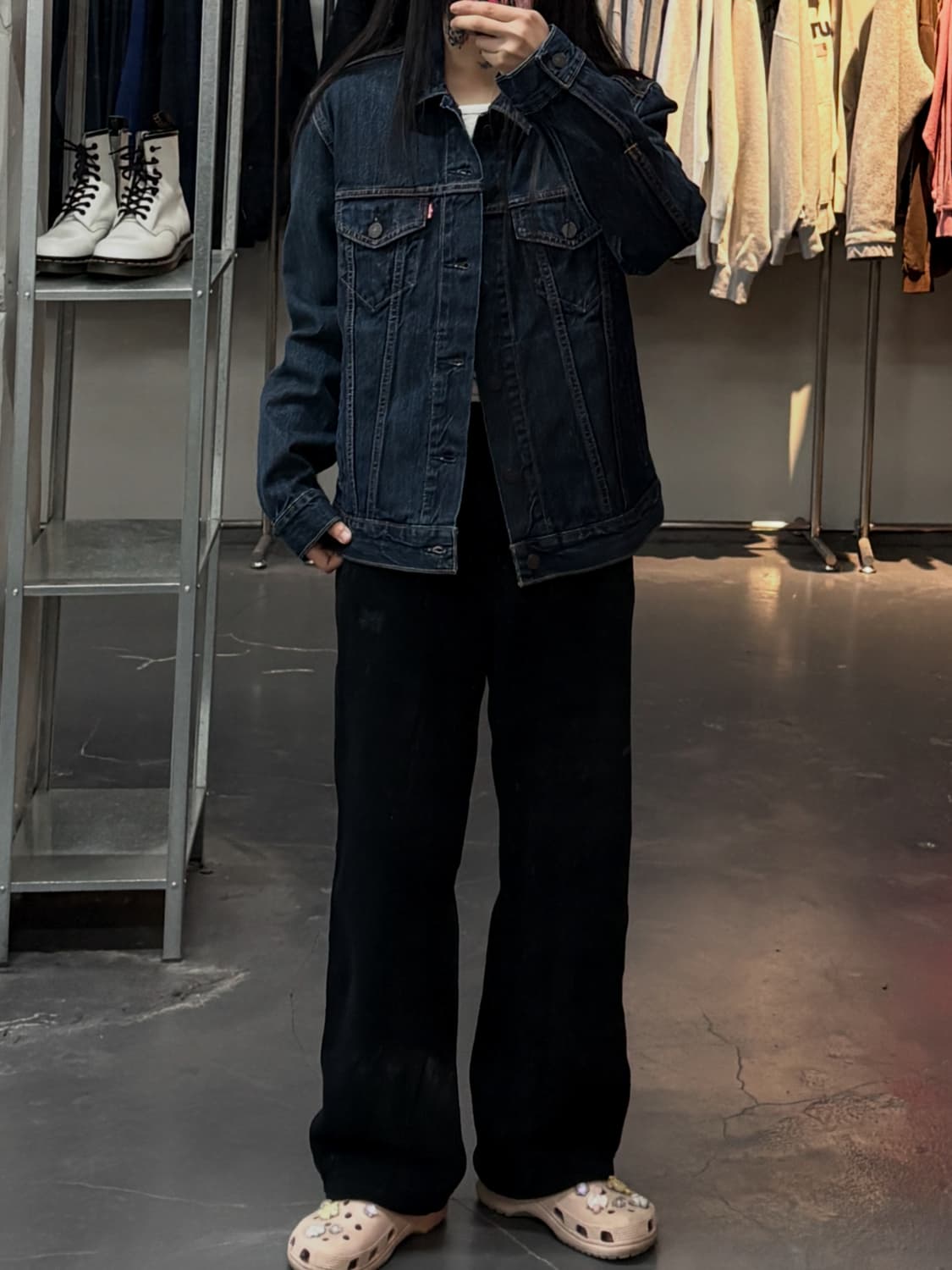 리바이스 프리미엄 라인 진청 데님자켓 A3592 상품이미지1